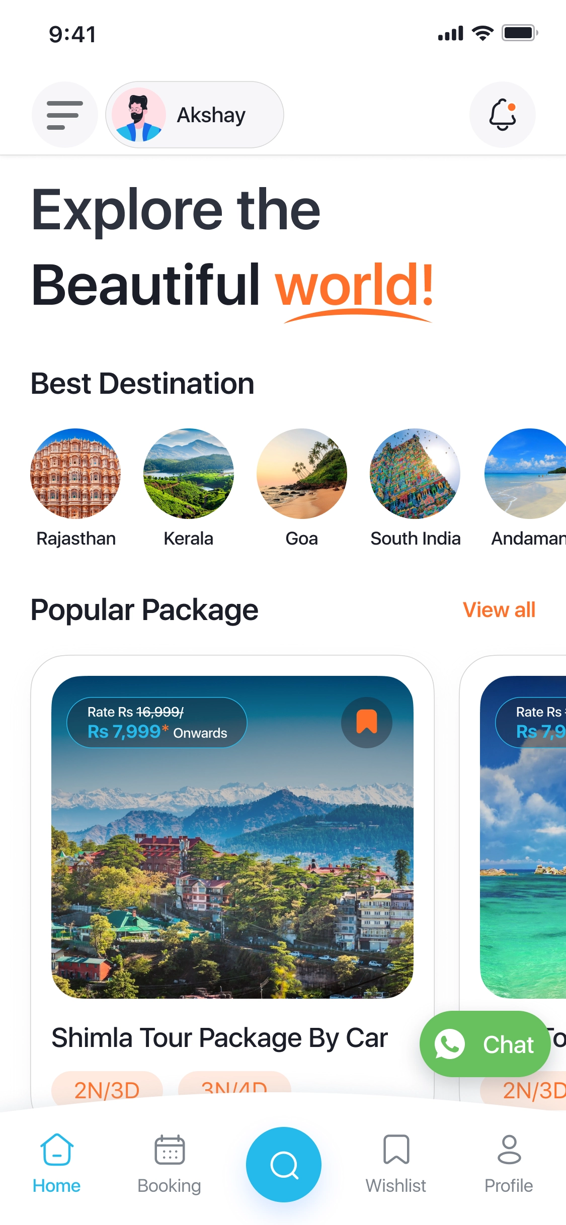 Winja Travel App