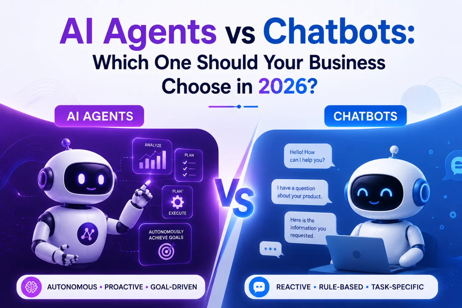 AI Agents vs Chatbots: Which One Should Your Business Choose in 2026?