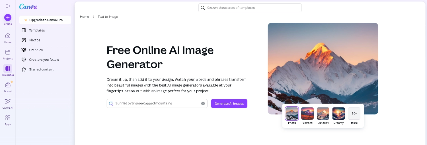 Canva AI