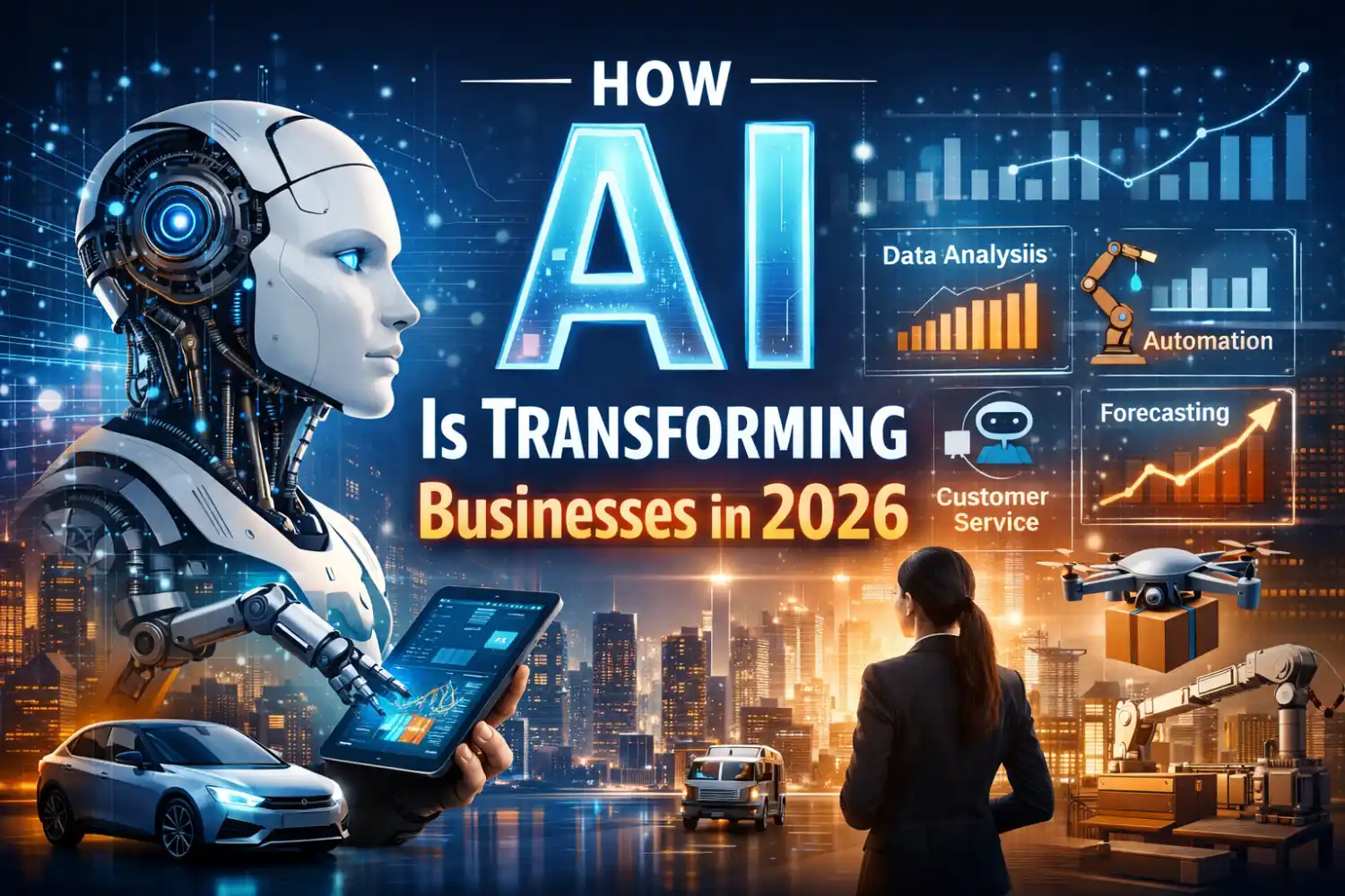 How AI (Artificial Intelligence) Is Transforming Businesses in 2026