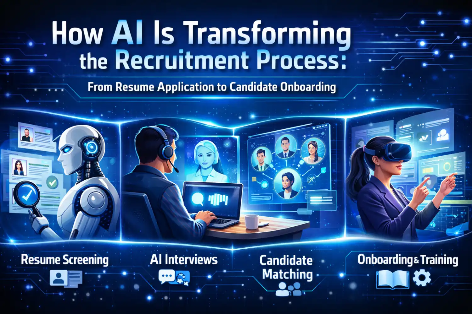 How AI Is Transforming the Recruitment Process: From Resume Application to Candidate Onboarding