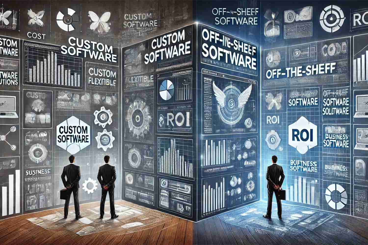 Custom software vs. off-the-shelf solutions cost and ROI comparison