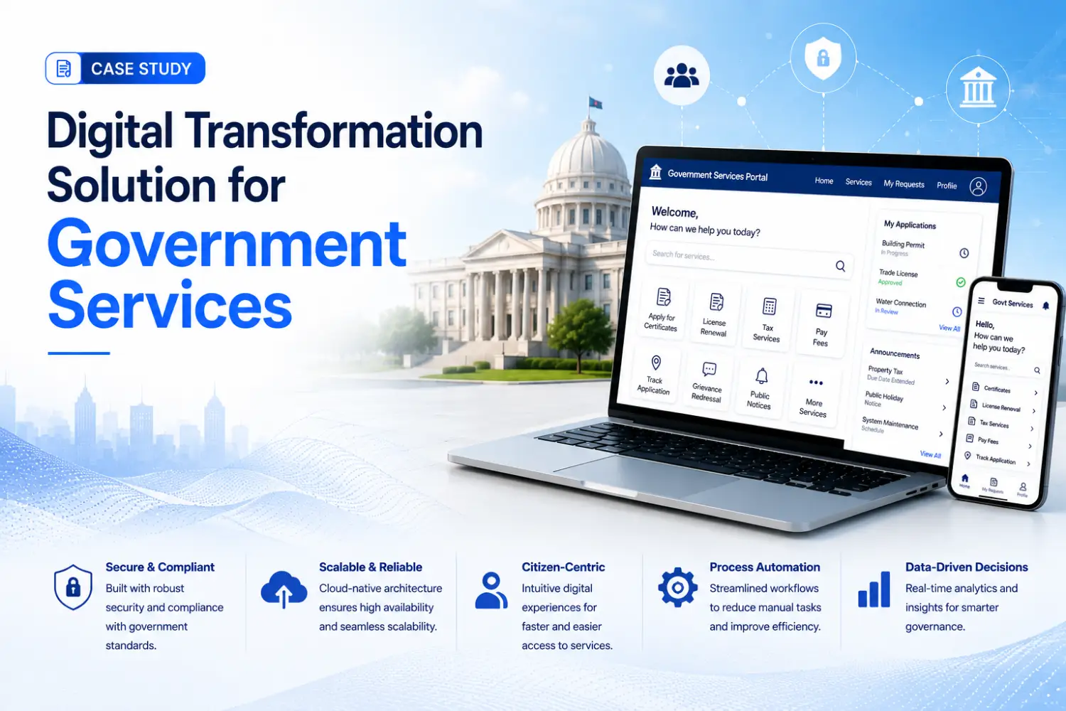 Digital Transformation Solution for Government Services