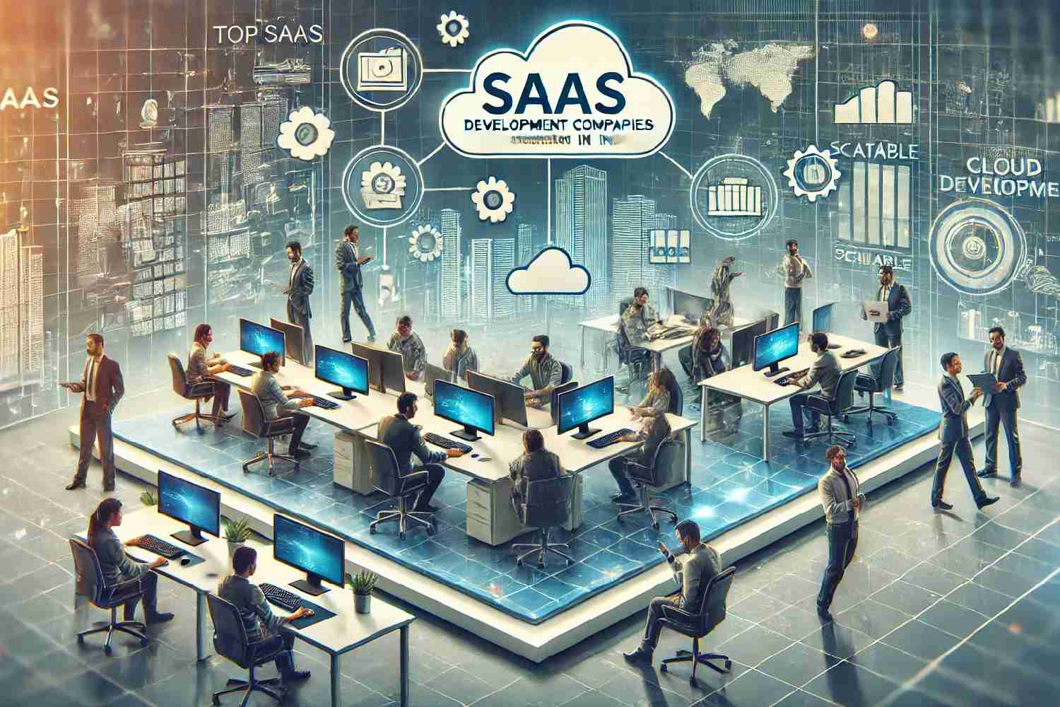 Top SaaS development companies in India offering scalable solutions