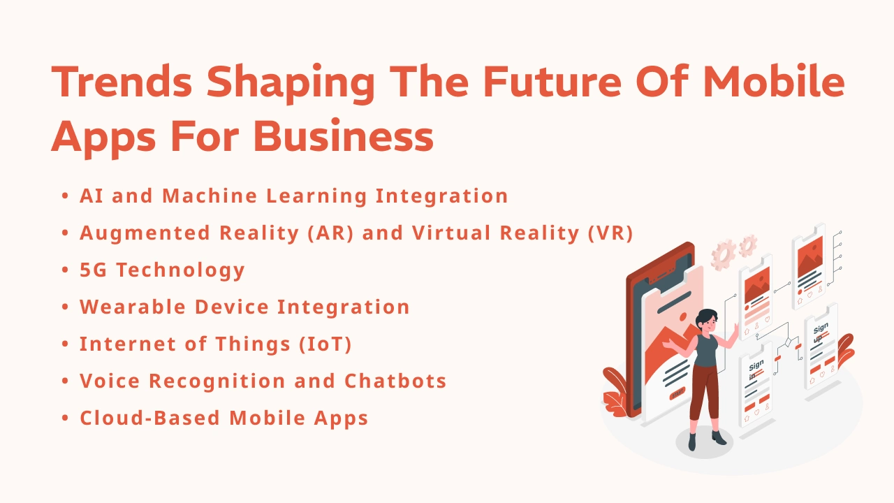 Trends Shaping the Future of Mobile Apps for Business
