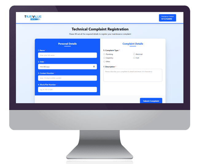 Portfolio Website - True Value Infosoft